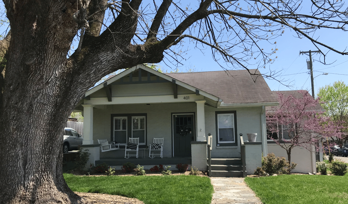 Our house after canvas